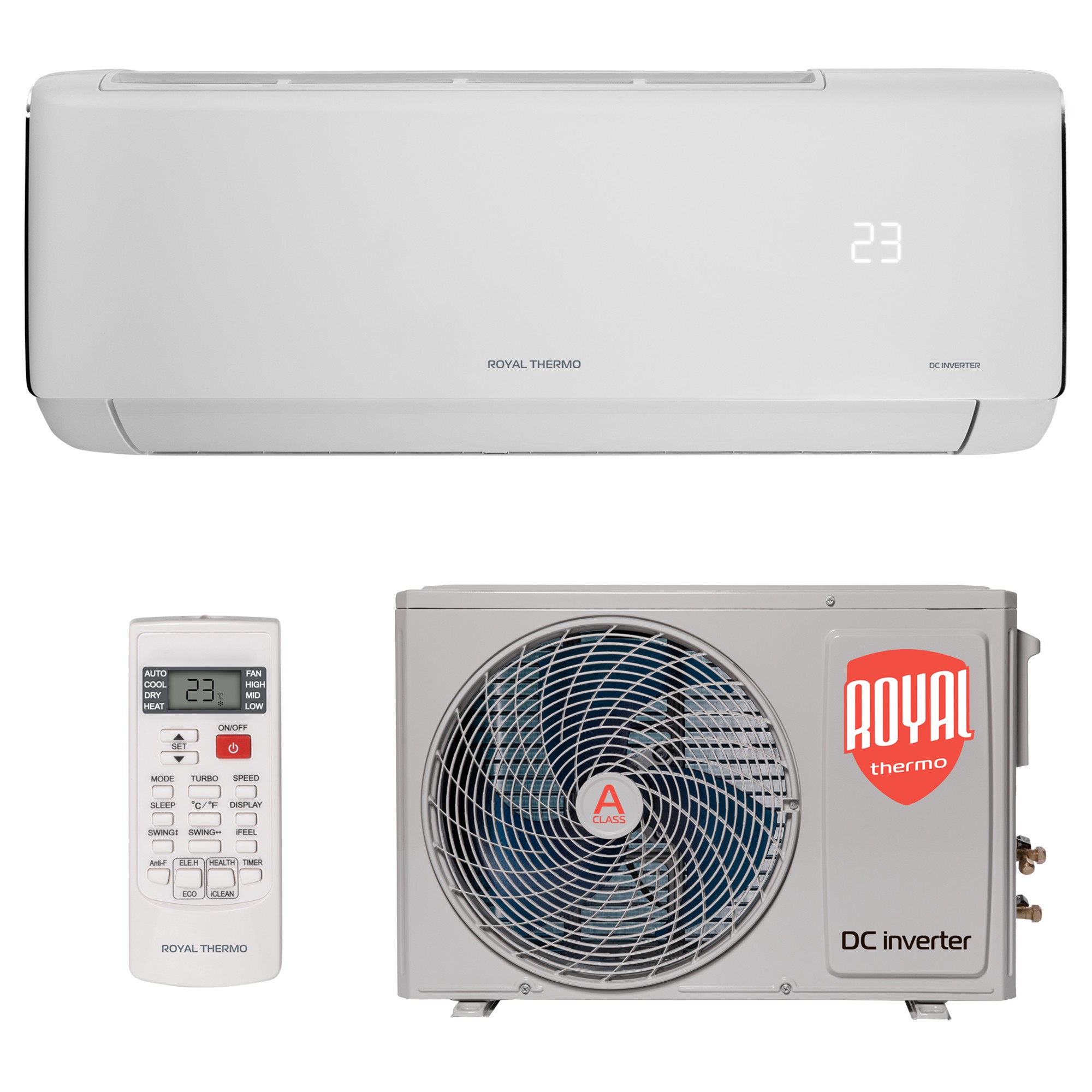 Royal Thermo Milano DC inverter տիպի պառակտման համակարգ RTMI-07HN1 հավաքածու