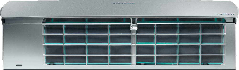Ecoclima ECW/I-09qcg + EC/I-09QC պատի պառակտման համակարգ, Արծաթագույն