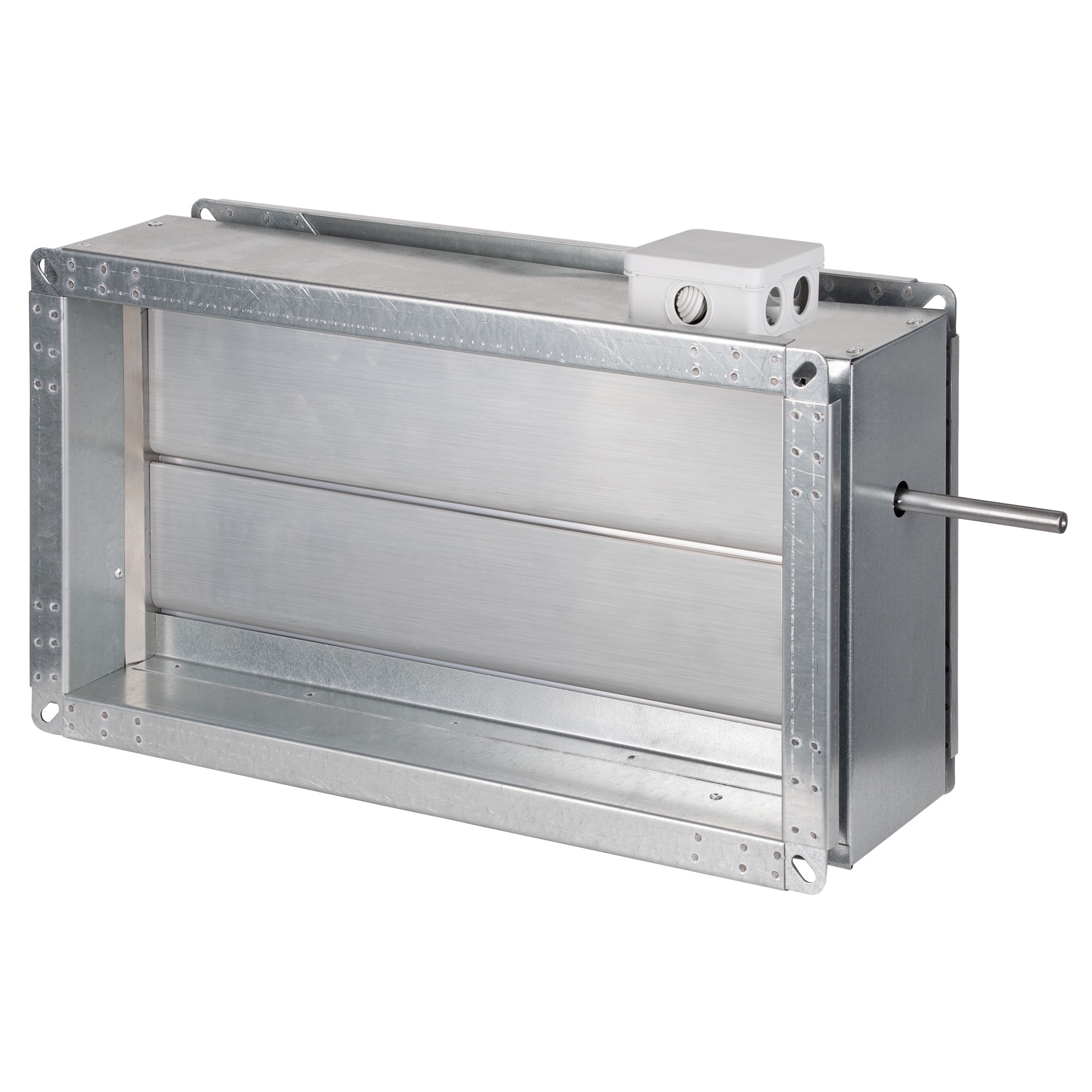 Փական SHUFT KVU-PO-380X380H-2 * f315 (Nip-ի տակ) - UHL2-շարժիչի տակ գտնվող հարթակով