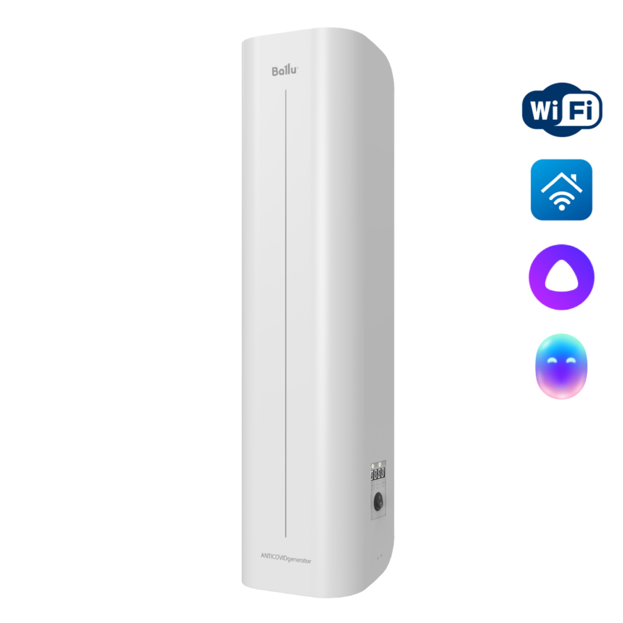 Մանրէասպան ռեցիրկուլյատոր Ballu RDU-60D WiFi ANTICOVIDgenerator, white