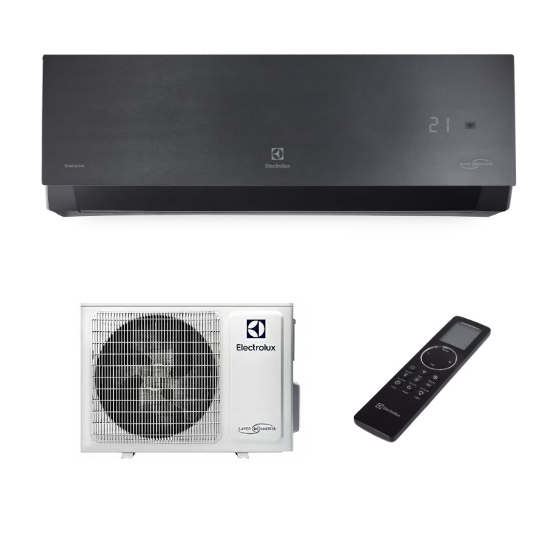Ինվերտորային տիպի պառակտման համակարգ Electrolux Enterprise Super DC EACS /I-18HEN-BLACK /N8_24Y հավաքածու