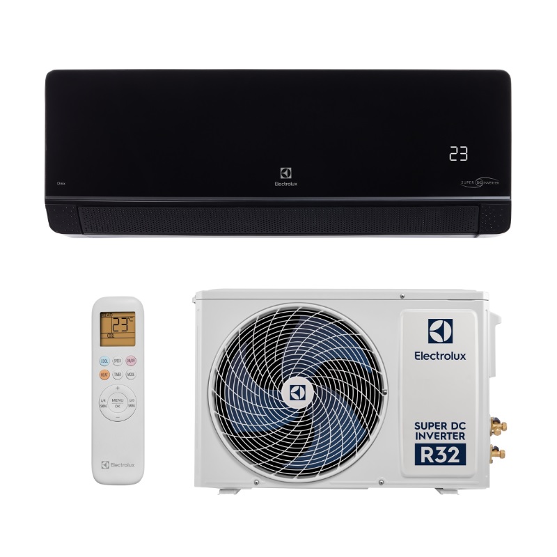 Ինվերտորային տիպի պառակտման համակարգ Electrolux Onix Super DC EACS/I-09HIX-BLACK /N8 հավաքածու