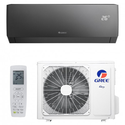 Gree series PULAR INVERTER R32 ARCTIC BLACK պատի պառակտման համակարգ (GWH09AGCXB-K6DNA4F)