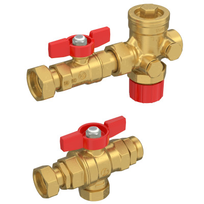 Giacomini կոմպակտ ֆան-կոյլերի հավաքածու 290-1500 լ/ժ - 3/4", R280AKY134