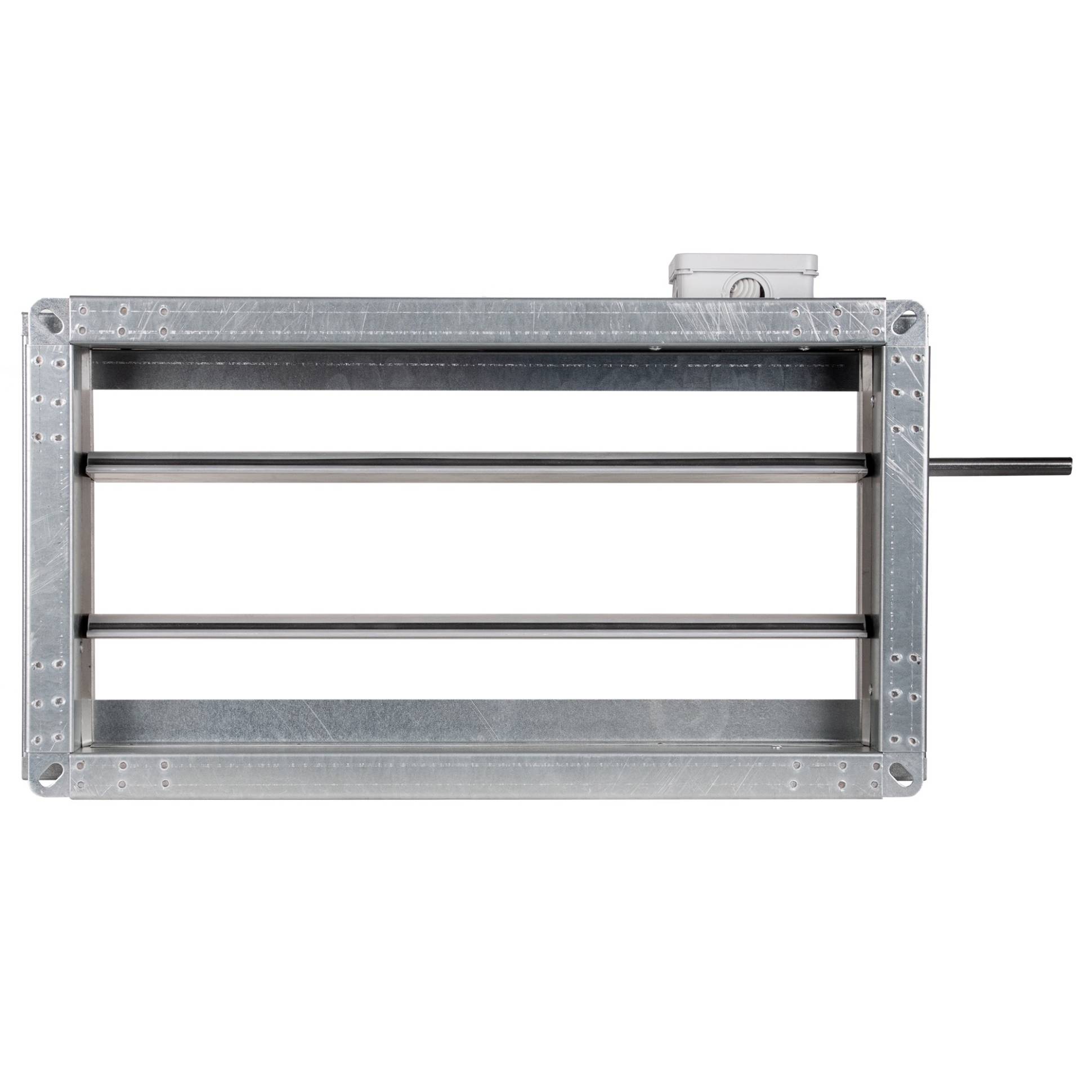 Փական SHUFT KVU-PO-200x200h-2*f100 (ֆլ. միացում)-UHL2