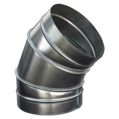 Արմունկ AVK 45 գր. d200 0.5 ցինկապատ։