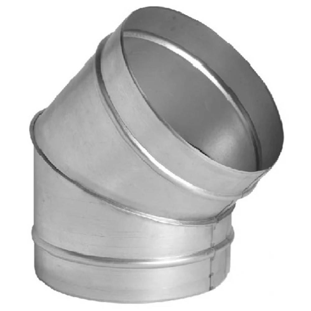 Արմունկ AVK 45 գր. d125 0.5 ցինկապատ։