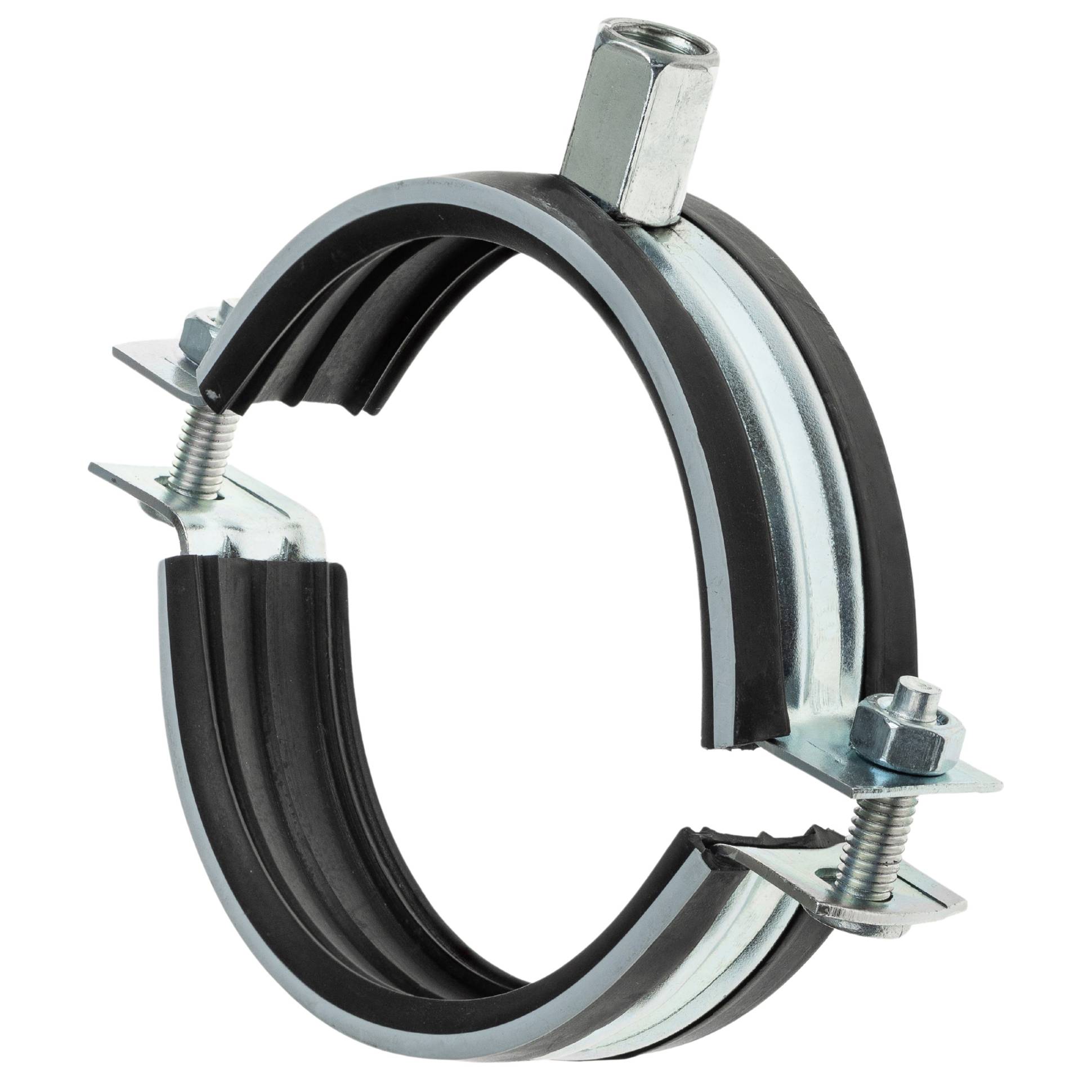 SHUFT օդային ծորանի սեղմակ RP 160 մմ M8/M10 պտուտակով, կողային, կրեպային պտուտակ 6x22, պտուտակ M6