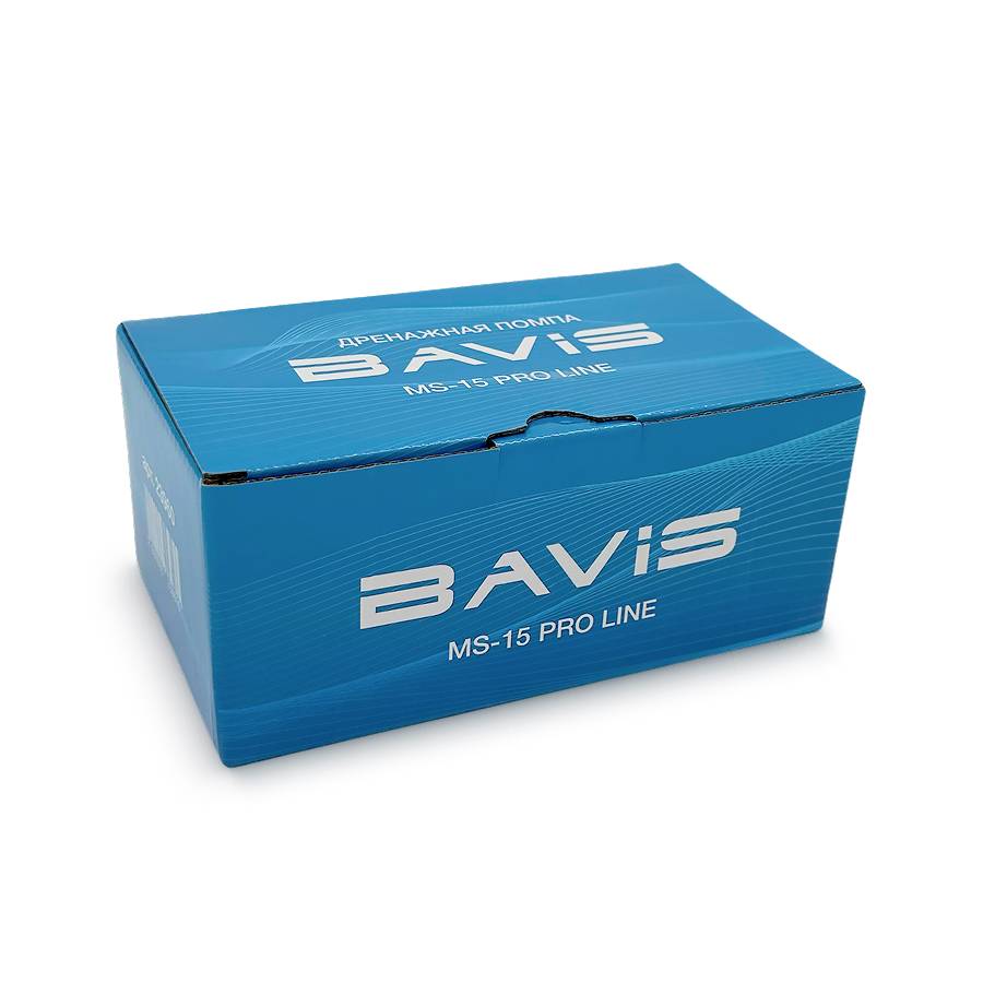 BAVIS MS-15 Pro Line ջրահեռացման պոմպ, հոսքային, 15 լ/ժ, 17 դԲ