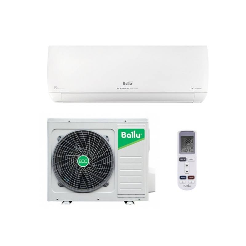 Ballu Platinum Evolution DC inverter split system BSUI-18HN8_23Y հավաքածու