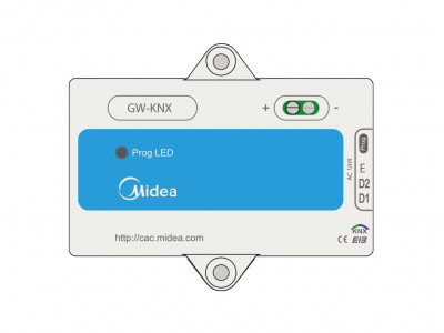 Midea GW-KNX Ինտերֆեյսի դարպաս