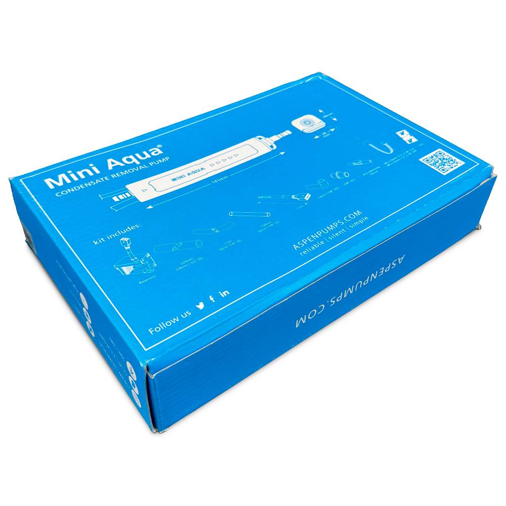 Aspen Mini Aqua ջրահեռացման պոմպ (հոսքային, 12 լ/ժ, 21 դԲ)