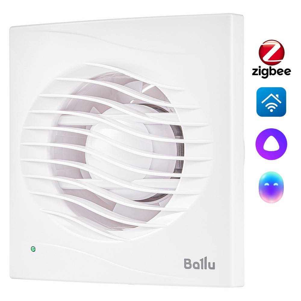 Ballu BAF-AR 120 V արտանետման օդափոխիչ ստուգիչ փականով
