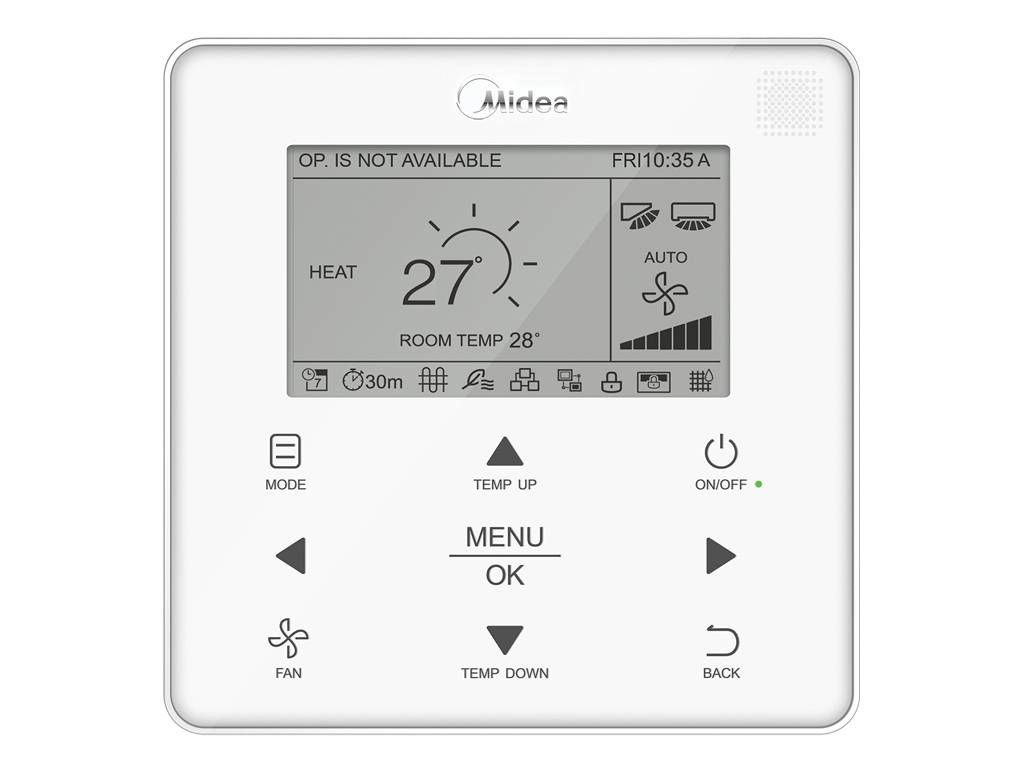 Midea WDC-120G/WK(A) լարային հեռակառավարիչ
