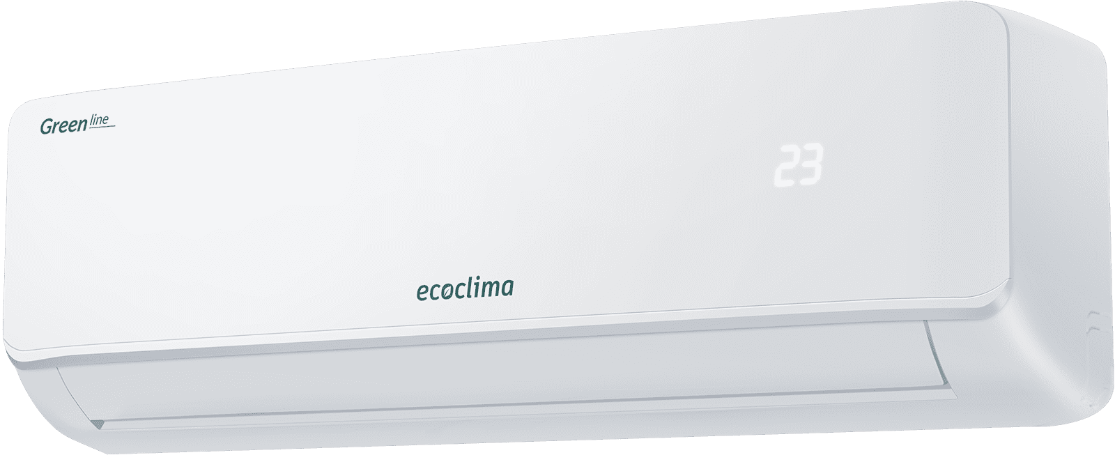Պատի վրա ամրացվող օդորակիչ Ecoclima ECW/I-18QCW + EC/I-18QC, սպիտակ