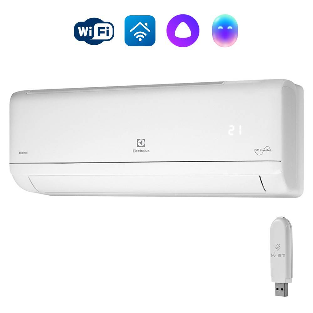 Electrolux Skandi DC EACS/I-12HSK/N3_24Y ինվերտորային սպլիտ համակարգ Wi-Fi դոնգլով
