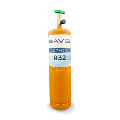 Freon R32, փուչիկ 0,68 կիլոգրամ հետ փական