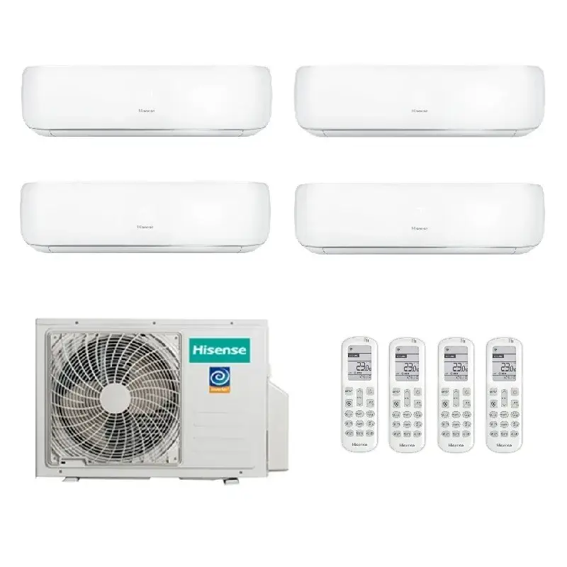 Hisense 20մ²+20մ²+20մ²+20մ² AMW4-27U4RJC / AMS-09UW4RVETG00 - 4 հատ։