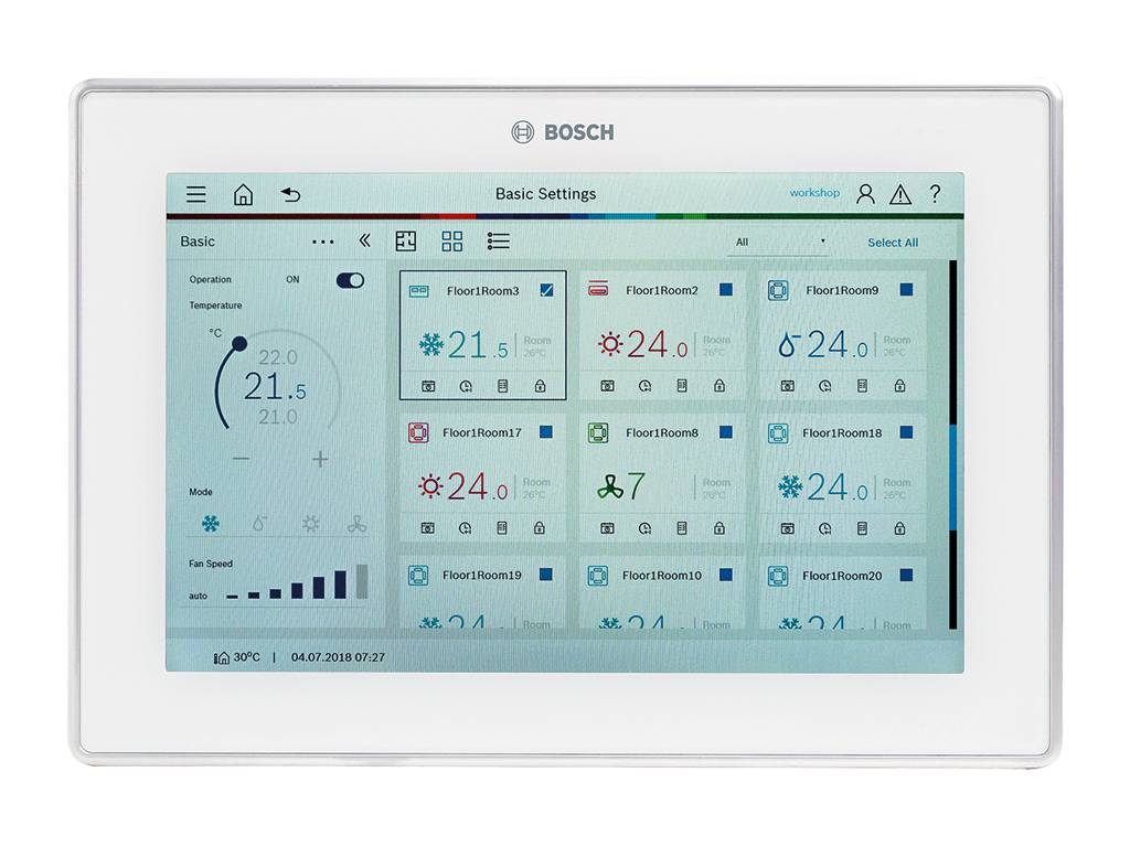 Bosch ACC MT կենտրոնական կառավարման վահանակ