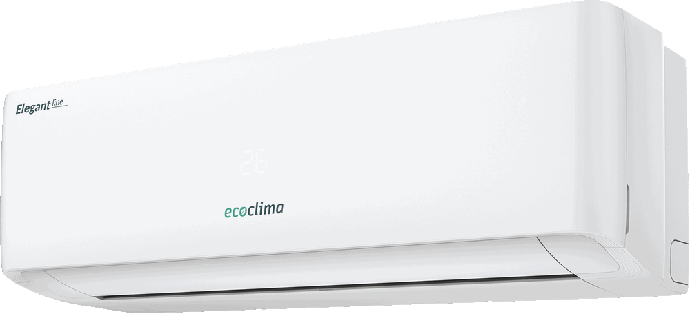 Պատի վրա ամրացվող օդորակիչ Ecoclima ECW-HE12/AA-4R2 + EC-HE12/A-4R2, սպիտակ