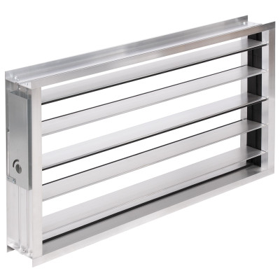 Օդային փական SHUFT DRr 300x250 էլեկտրական շարժիչի համար նախատեսված հենակով