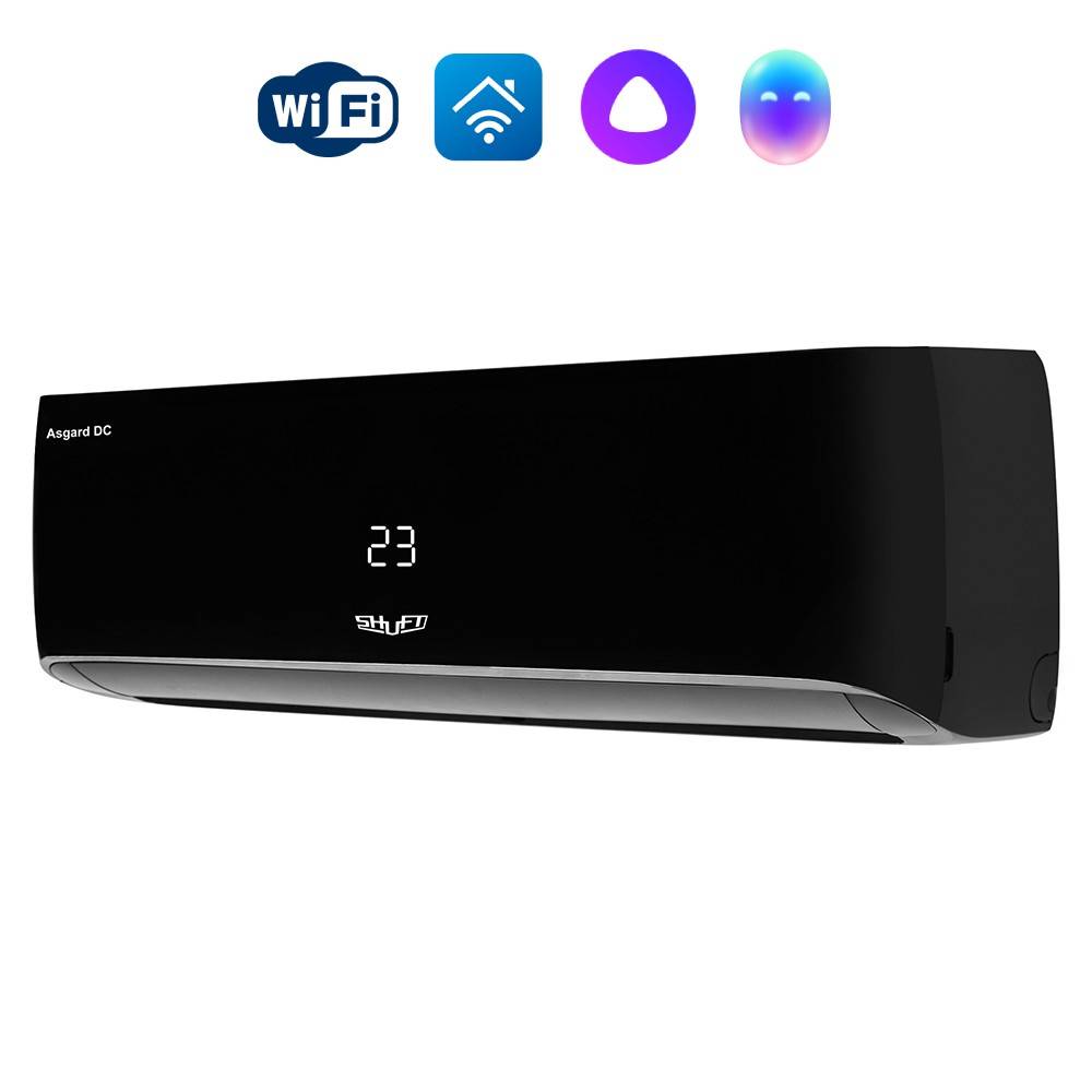 SHUFT Asgard DC Black SFTHAI-07HN8/BL ինվերտորային սպլիտ համակարգի հավաքածու