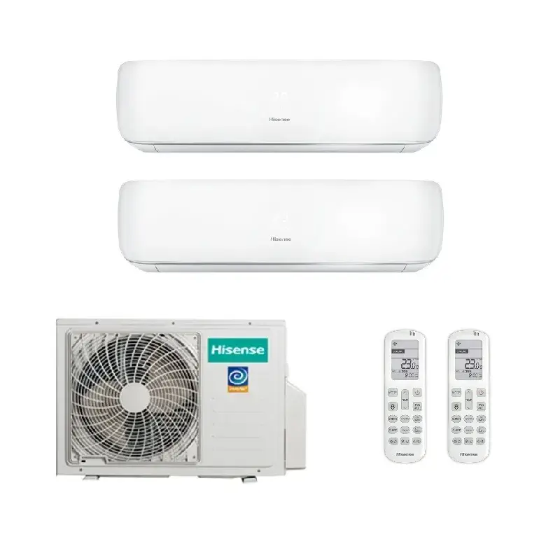 Hisense 25մ²+25մ² AMW2-18U4RXC AMS-09UW4RVETG00 - 2 հատ։