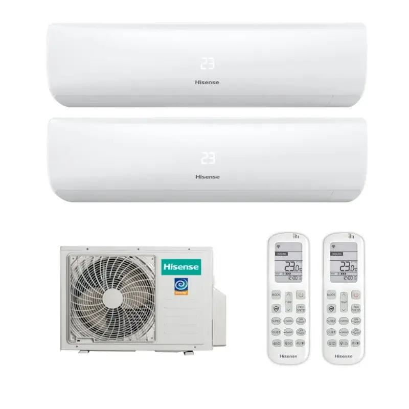 Hisense 25մ²+25մ² AMW2-18U4RXC / AMS-09UW4RMRKB00 - 2 հատ։