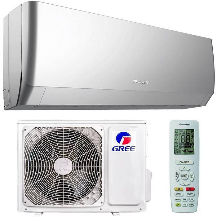 Gree PULAR INVERTER R32 ARCTIC SILVER պատի վրա ամրացվող սպլիտ համակարգ (GWH24AGEXF-K6DNA4A)